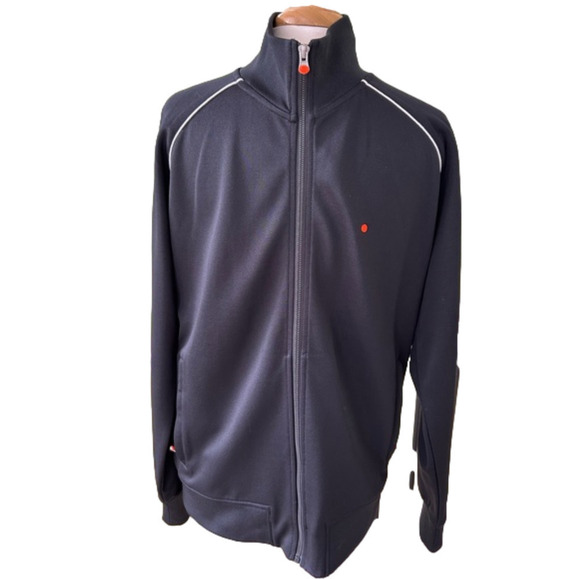 Swims Balstad Men’s Jacket Black Size Medium Full Zip Track Athletic